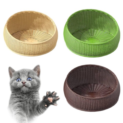 Panier pour chat osier - chat,